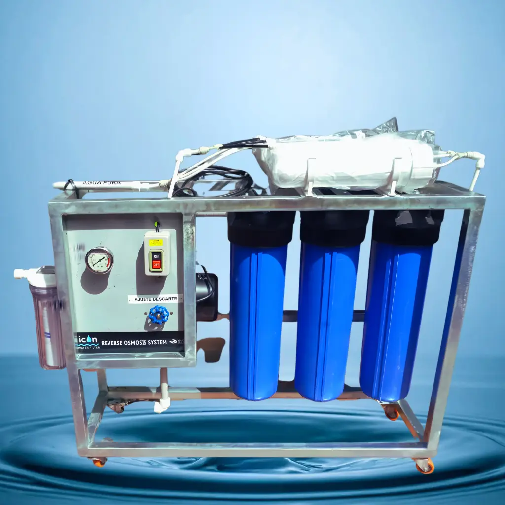 MOD9 - FILTRO SEMI INDUSTRIAL OSMOSIS INVERSA DE 3000L/D 