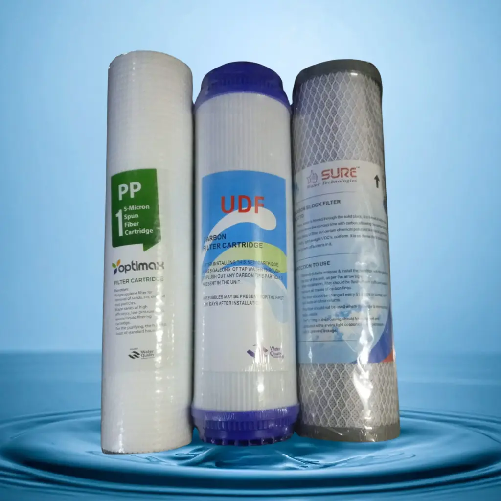 REPUESTO KIT FILTROS BASICOS 10X2.5 / PP-UDF-CTO