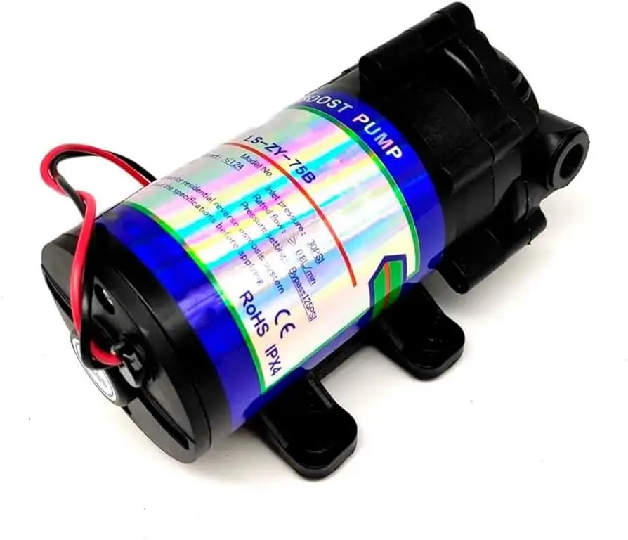 BOMBA OSMOSIS INVERSA DE 75GPD / 24VOLTS