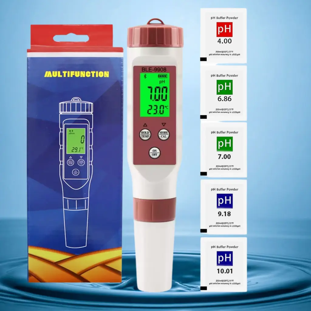 MEDIDOR MULTIFUNCIÓN DE TDS/EC/PH/SALT - CAJA AZUL