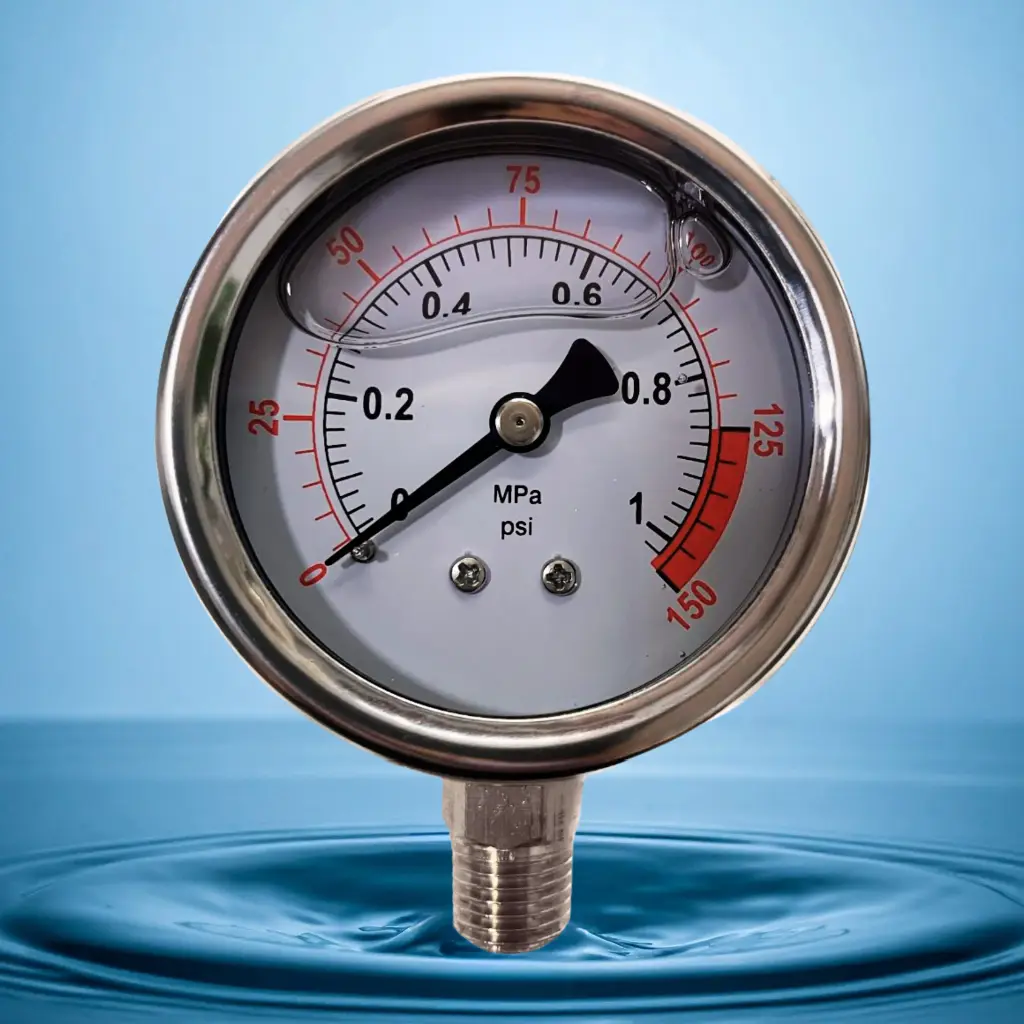MANÓMETRO DE 150 PSI/0-1 MPA 