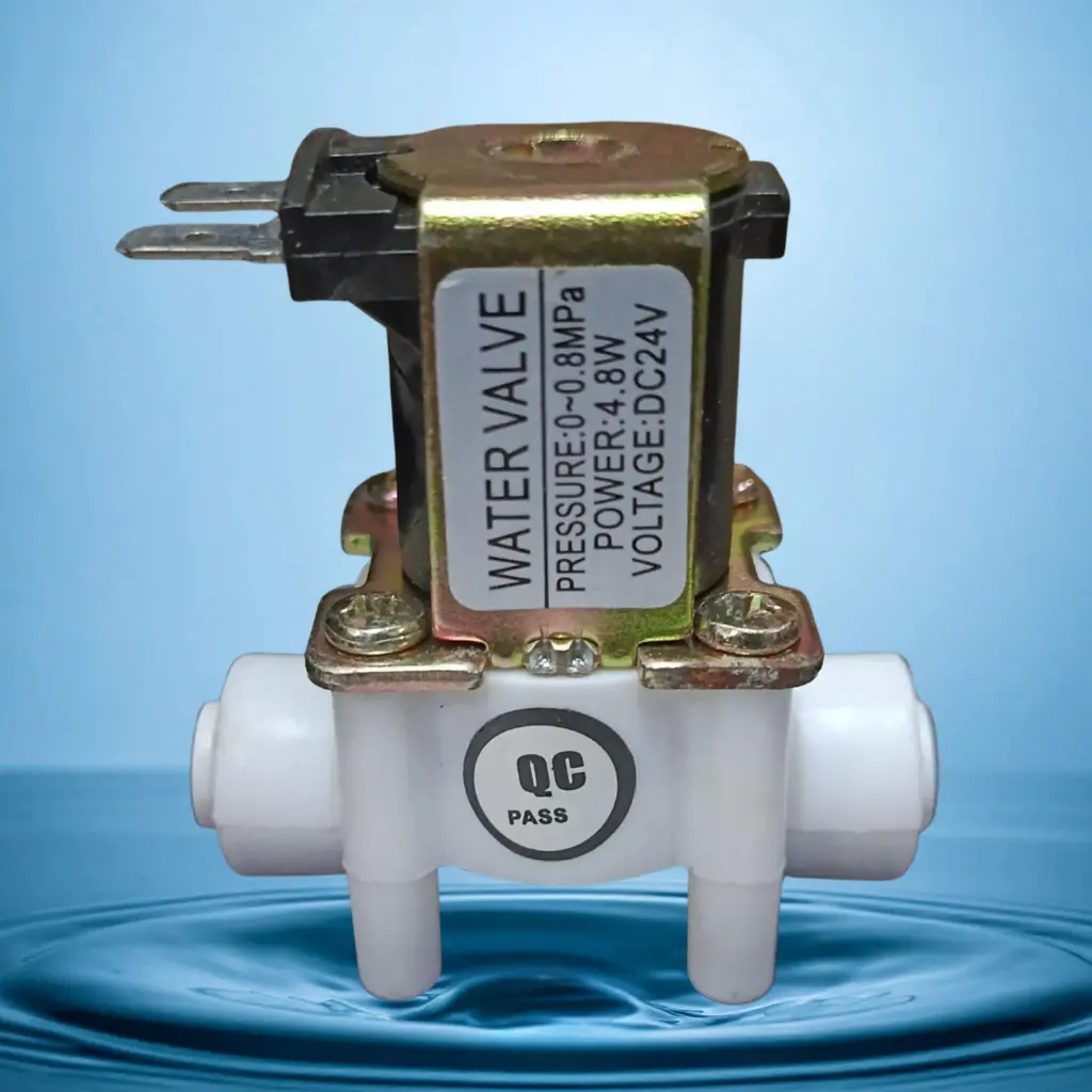 VÁLVULA SOLENOIDE PARA OI. RECTO DE 1/4" ( QC )