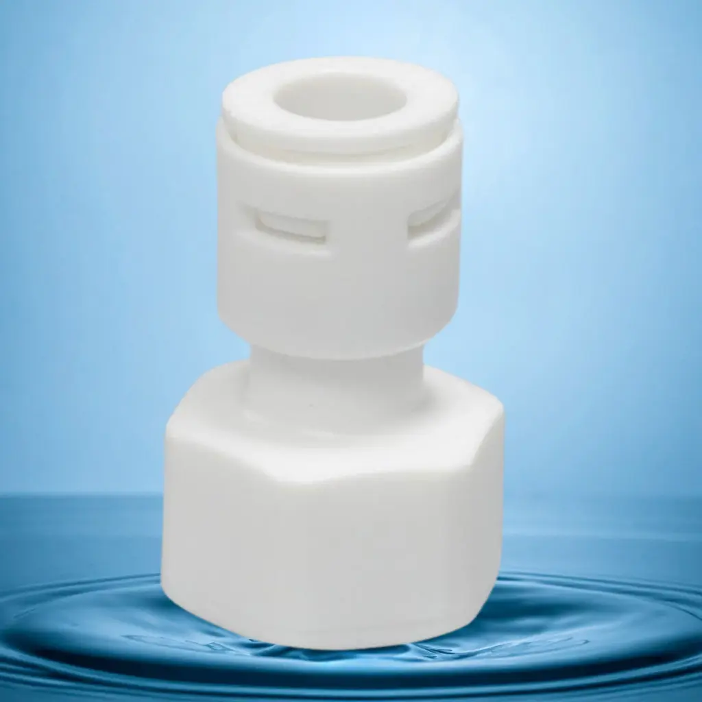 CONECTOR RAPIDO - RECTO ⅜ A ROSCA HEMBRA ½ 