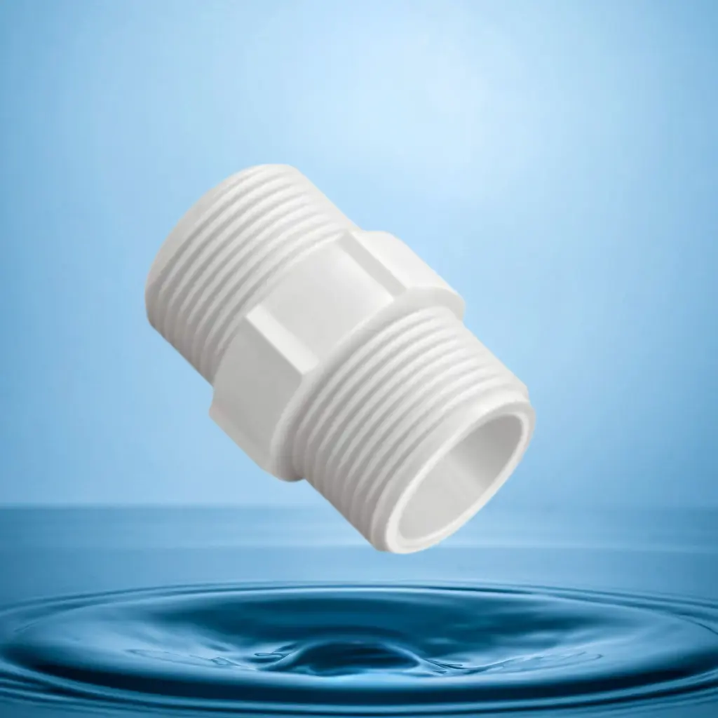 NIPLE HEXAGONAL PVC DE 1" 
