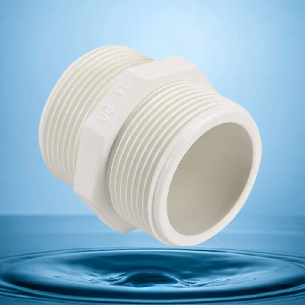 NIPLE HEXAGONAL PVC DE 2" 