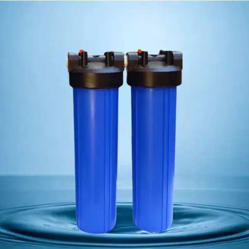 [BBX2-20] FILTRO BIG BLUE X2 - PP + CTO DE 20X4.5" - ENTRADA Y SALIDA DE 1 PULGADA  