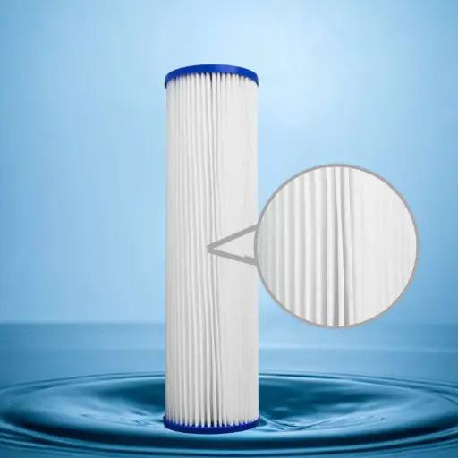 [PP-STD10-PL] FILTRO PLIZADO DE 10X2.5" DE 10uM