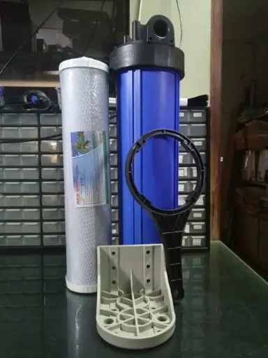 [BBX1-20CTO] FILTRO BIG BLUE X1 - CTO DE 20X4.5" - ENTRADA Y SALIDA DE 1 PULGADA