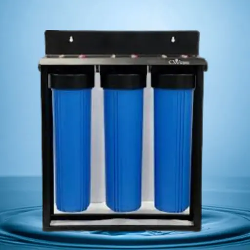 [BBX3-NE20] FILTRO BIG BLUE X3 CON SOPORTE NEGRO - PP + UDF + CTO DE 20X4.5" - ENTRADA Y SALIDA DE 1 PULGADA