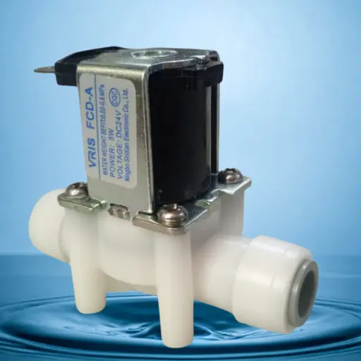 [VRISFCD-A] VÁLVULA SOLENOIDE PARA OI. RECTO DE 3/8" ( 24V - 5W )
