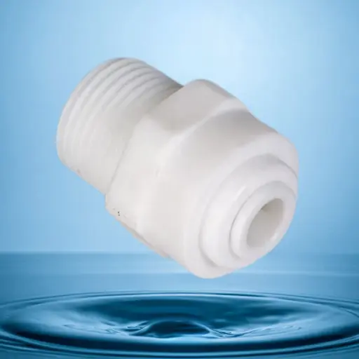 [CONEC-RH1] CONECTOR RAPIDO - RECTO ¼ A ROSCA MACHO 3/8