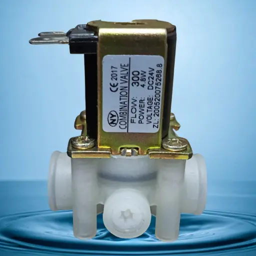 [CONBINATION-VALDE] VÁLVULA SOLENOIDE PARA IO. DE ROSCA HEMBRA 1/4" DE 4.8W ( NY )