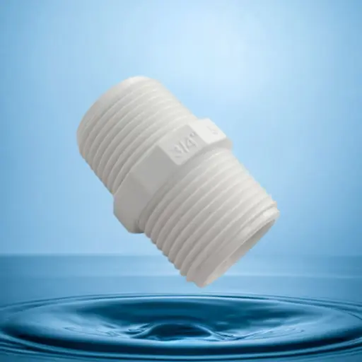 [NIPLE3/4] NIPLE HEXAGONAL PVC DE 3/4" 